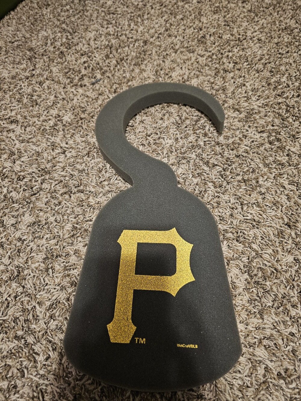 Pittsburgh Pirates Foam Hook